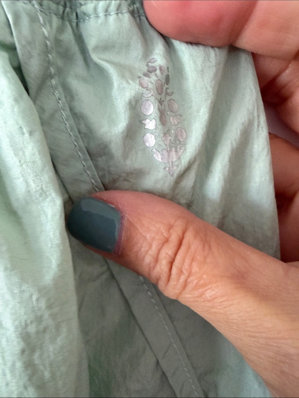 FP Movement by Free People Mint Green High-Rise Elastic Waist Athletic Shorts - Picture 3 of 4